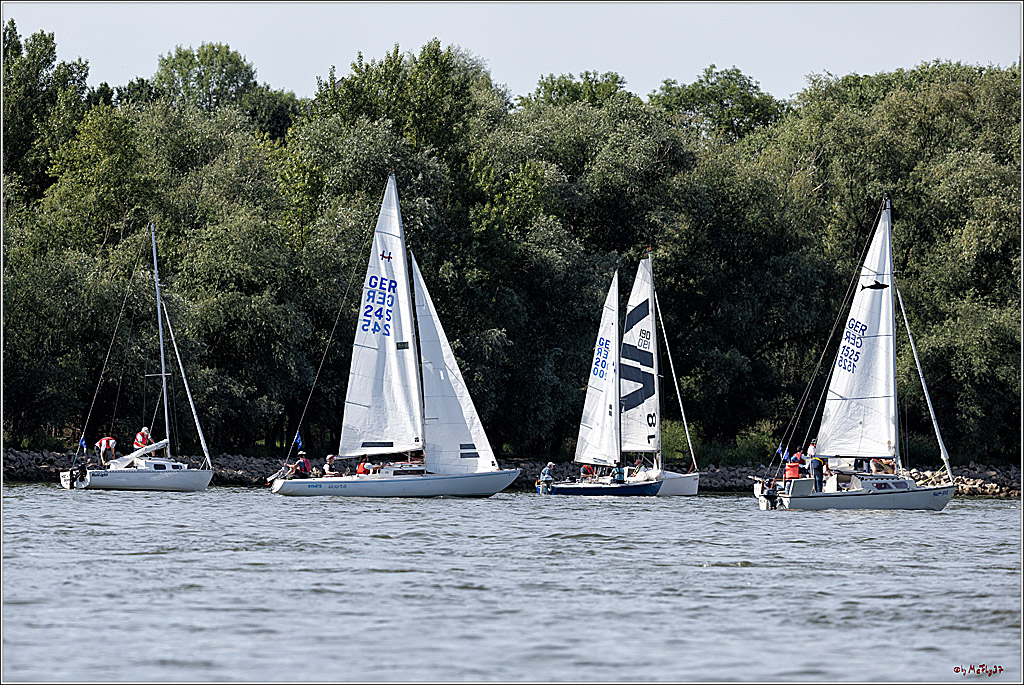 100 Jahre Rheinwoche 2022 - 1. Wettfahrt Porz - Hitdorf, 03.06.2022,